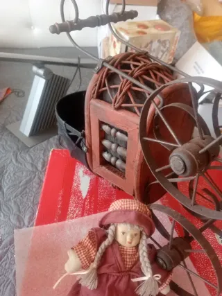 Carrozzina bambole vintage