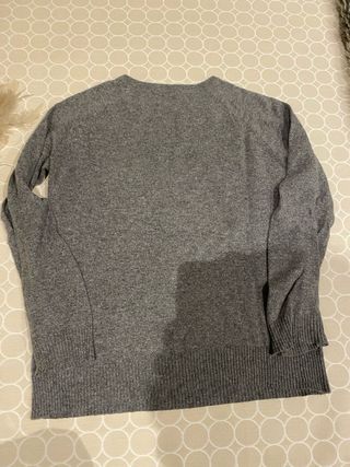 Jersey Zara rombos lana y algodón