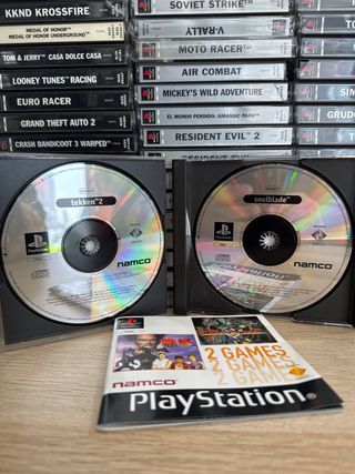 🇪🇺🇬🇧 Tekken 2 / Soul Blade PS1