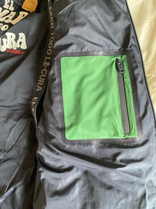 Abrigo largo El Pulpo verde