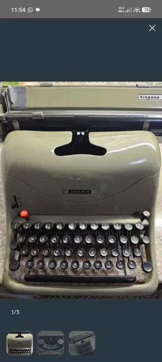 2 Máquinas de Escribir Antiguas.