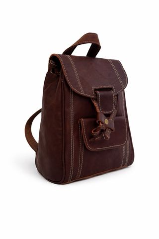 Mochila de cuero unisex