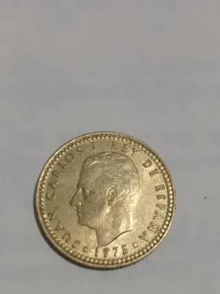 Moneda 1 Peseta España 1975