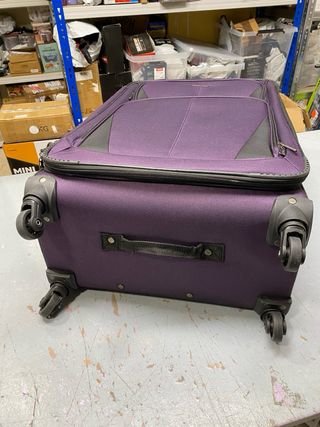 Maleta U.S. Traveler Rígida Expansível Roxa