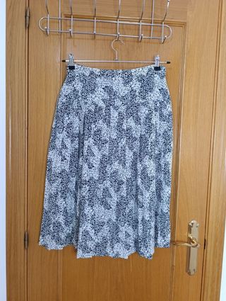 Conjunto falda y blusa retro