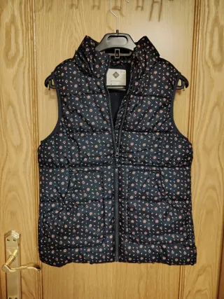 Chaleco infantil estampado floral