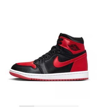 Zapatillas Air Jordan 1 Mid Rojo y Negro