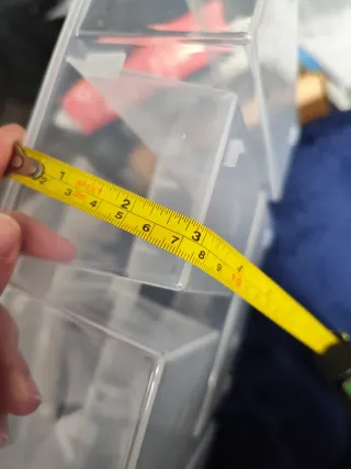 2 Organizadores Plástico Transparente