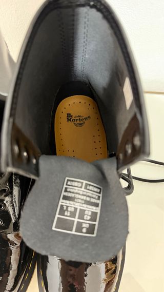 Botas Dr. Martens 1460 Charol - Unisex Talla 43