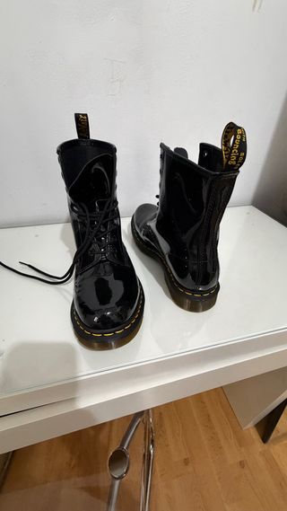 Botas Dr. Martens 1460 Charol - Unisex Talla 43