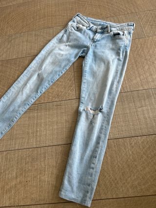 Pepe Jeans Vaqueros Azules Desgastados