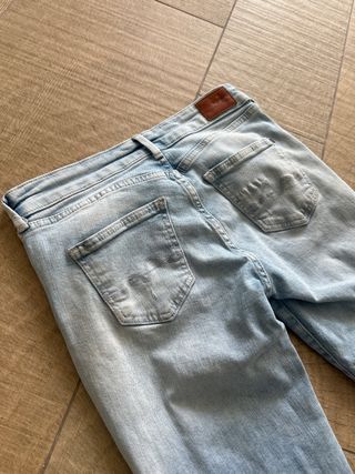 Pepe Jeans Vaqueros Azules Desgastados