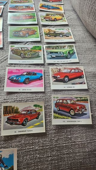Cromos Vintage Maga Coches Clásicos