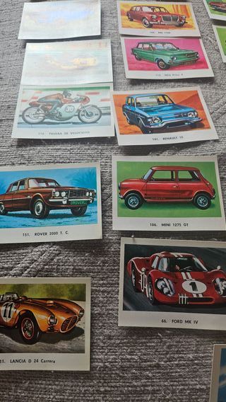 Cromos Vintage Maga Coches Clásicos