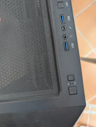 Nfortec Krater X ATX Negra Caja PC Gaming