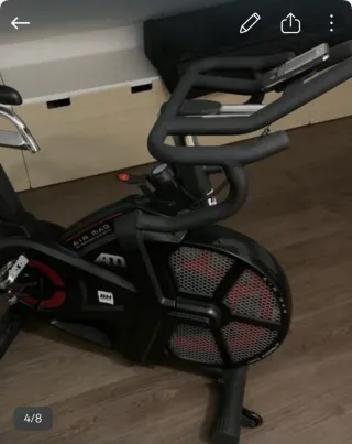 Bicicleta Spinning BH Fitness AirMag