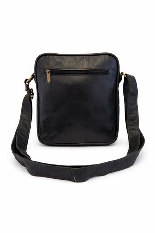 Bandolera de cuero unisex