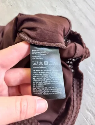 Abito tubino corto marrone