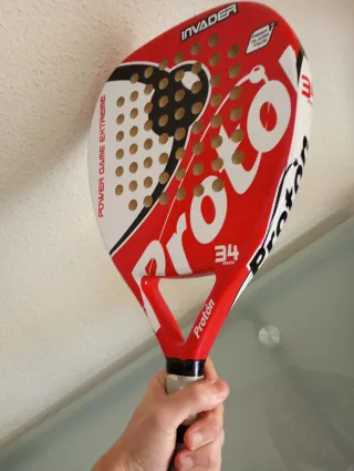 Racchette da padel per adulti/bambini + custodia + 2 palline