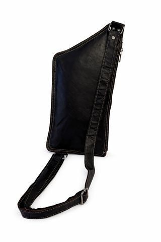 Bandolera de cuero unisex