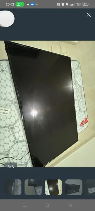 TV 65 Smart 4K para colgar No hago envíos