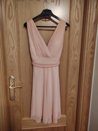 Vestido rosa niña, ninguna marca