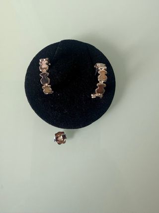 Pendientes Tous Oso Oro y Plata