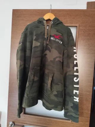 Chaqueta Hollister Camuflaje Talla M