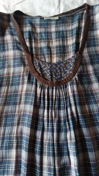 Vestido Pull&Bear cuadros