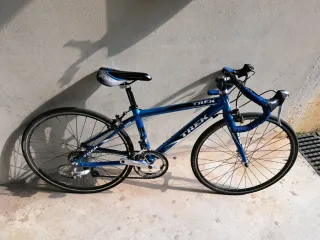 Bici da corsa Trek bambino blu