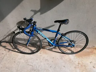 Bici da corsa Trek bambino blu