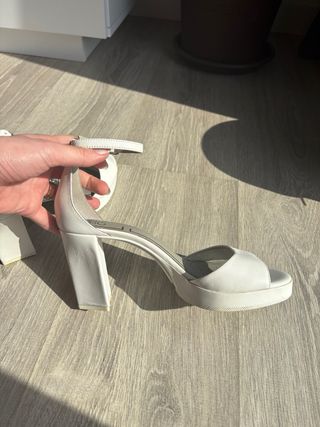 Tacones Geox Blancos