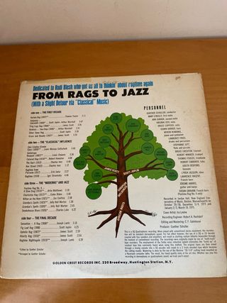Vinilo Doble The Road from Rags to Jazz