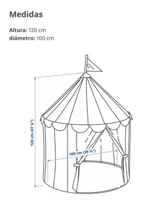 Tienda campaña infantil Ikea