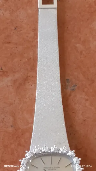 Reloj Favre-Leuba Oro Blanco Diamantes