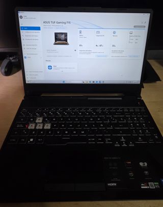 Portátil ASUS TUF Gaming F15 1.5TB SSD RTX 3050