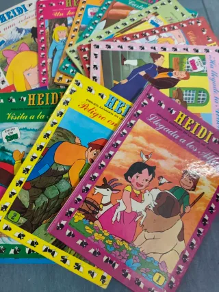 Colección cuentos Heidi años 80. Comic