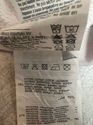 Sudadera Champion Vintage Logo All-Over Crema