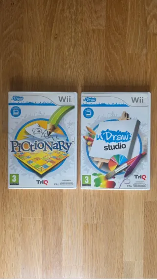 uDraw Tablet Wii + Pictionary & Studio