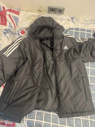 Chaqueta Adidas Negra con Capucha