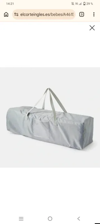 Cuna de viaje NUEVA + REGALO COLCHÓN!!