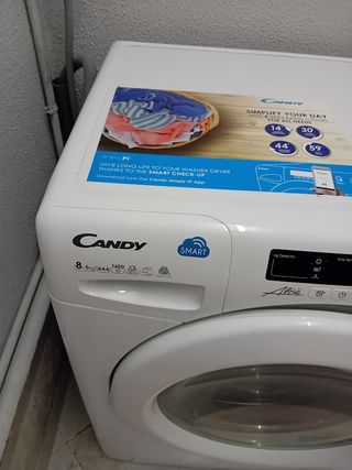 Lavadora secadora Candy