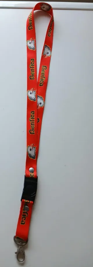 Porta-chaves/Lanyard Benfica Águia Vermelho