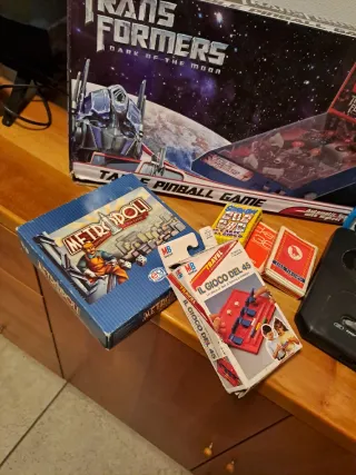 Lotto giochi vintage Transformers, Metropoli, MB