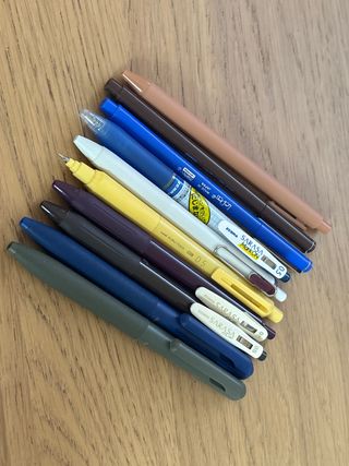 Set di penne e matite giapponesi