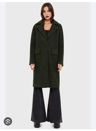 Abrigo Killstar verde estilo vintage