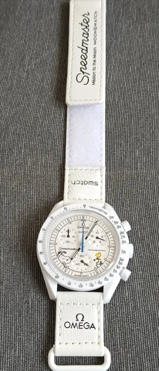 RELOJ MISSION TO MOON SNOOPY BLANCO NUEVO A 27 EUR