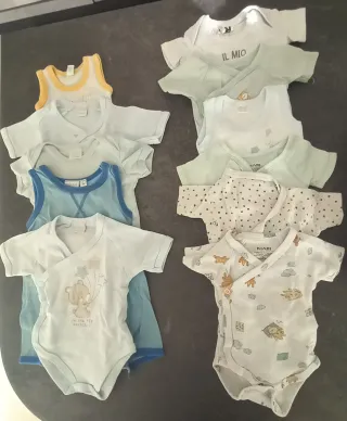11 body bimbo cotone 0-2 mesi