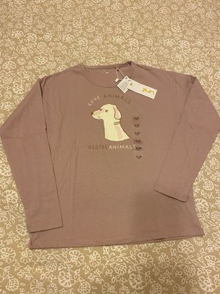 Lote 2 camisetas Kiabi Talla 9/10 años