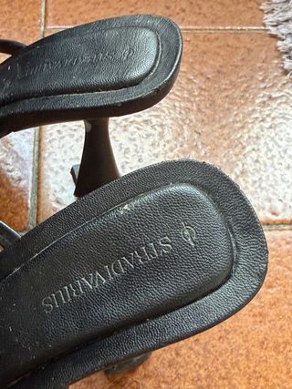 Sandalias Stradivarius Negras